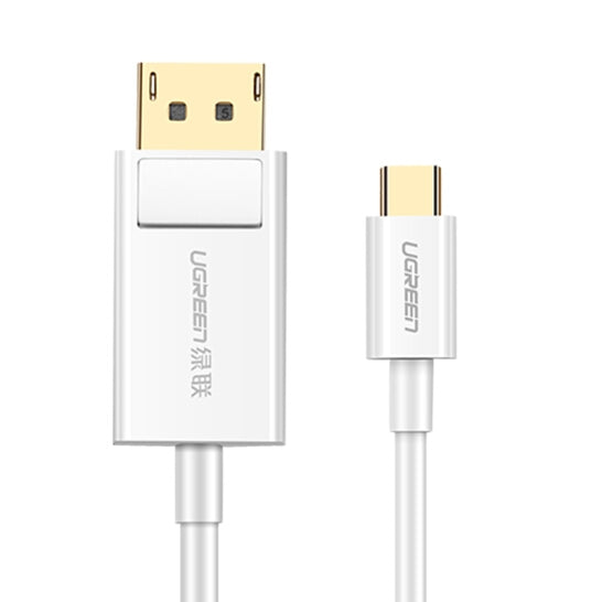 UGREEN 1.5m USB Type C to DisplayPort Cable (White) 40420