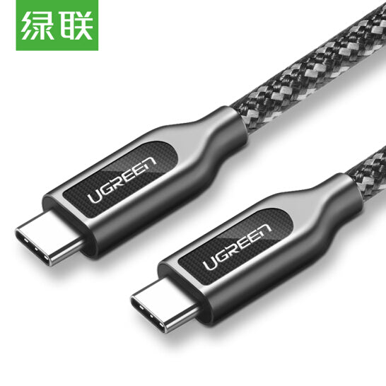 UGreen 1.5M Type C Male to Type C Male 3A Zinc Alloy Data Cable 50225