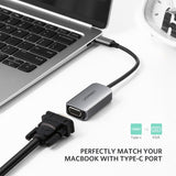 UGREEN USB-C to VGA Adapter 50316 - Compatible with MacBook Pro, Dell XPS, HP Spectre, and More