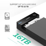 UGREEN 50424 External USB 3.0 Enclosure for 3.5" and 2.5" Hard Drives