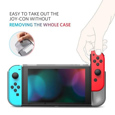 UGREEN Dockable Protective Case for Nintendo Switch - Black