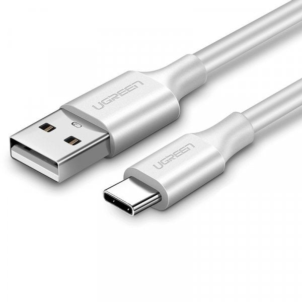 UGREEN 60121 1M USB 2.0 Type-A to Type-C Male Charging Cable - White