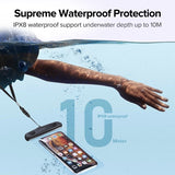 UGREEN Universal Waterproof Phone Case for Smartphones up to 6.5 inches - 2 Pack