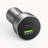 UGREEN 36W Dual USB PD QC 3.0 Rapid Car Charger