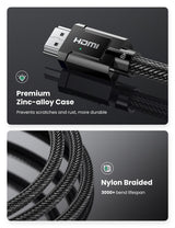 UGREEN 70321 8K HDMI 2.1 Male to Male Cable - 2 Meters of Ultra High Definition Connectivity