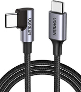 UGREEN 3M Right Angle USB-C 2.0 Cable - Black