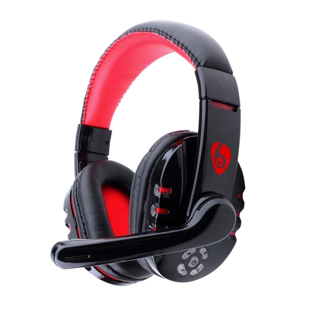 OVLENG V8-1 Foldable Over-Ear Wireless Bluetooth Headphones with Built-in Microphone for PC, Laptop, and Mobile Devices