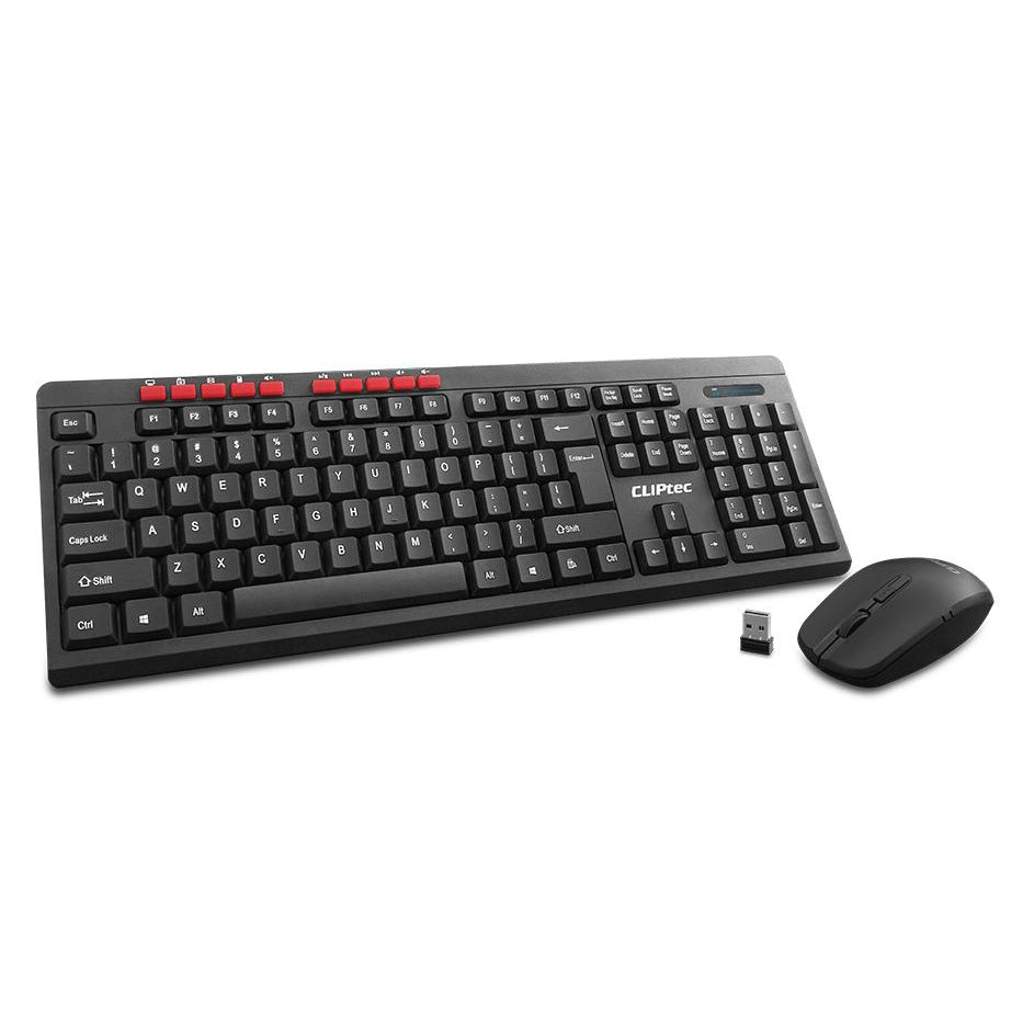 CLiPtec Essential Air 2.4GHz Wireless Keyboard and Mouse Combo Set