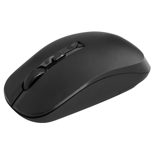 CLiPtec SMOOTH MAX Wireless Optical Mouse with 1600 DPI - Black