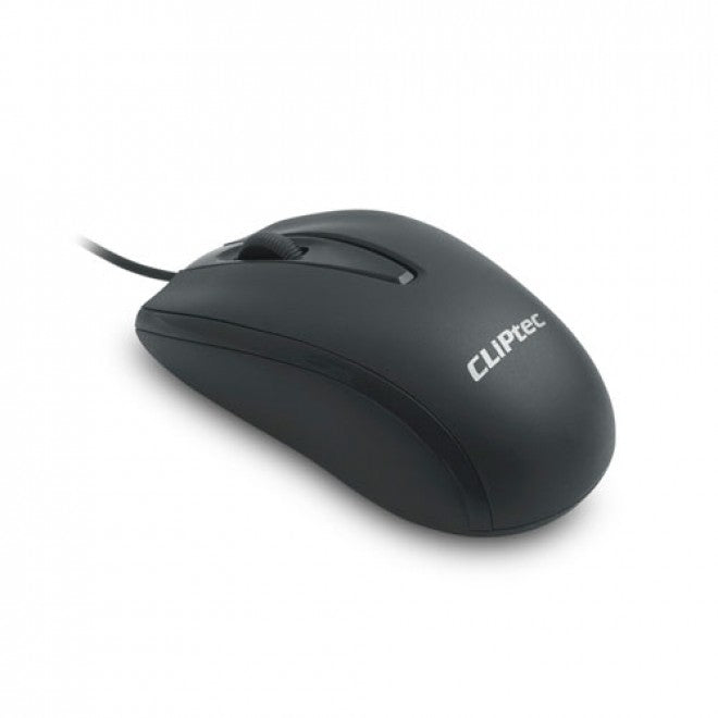 CLiPtec XILENT SCROLL - 1200DPI QUIET OPTICAL MOUSE - Black