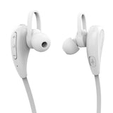 Simplecom BH330 Wireless Sports Earbuds - Bluetooth 4.1 Stereo Headphones in White