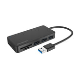 Simplecom CH368 3-in-1 USB 3.0 Hub with Dual SD/MicroSD Card Reader