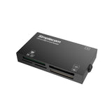 Simplecom CR216 6-Slot USB 2.0 Memory Card Reader - Compact All-in-One for SD, CF, M2, and Micro SD - Black