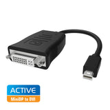 Active Mini DisplayPort to DVI Adapter 4K UHD - Thunderbolt & Eyefinity Ready