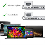 Active Mini DisplayPort to DVI Adapter 4K UHD - Thunderbolt & Eyefinity Ready - 45-Degree Angle