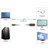 Simplecom DA202 4K Mini DisplayPort to HDMI Cable - Ultra HD 1.8M, 2160P Support