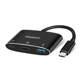 Simplecom DA310 USB-C to HDMI Adapter with USB 3.0 and Power Delivery Charging for 4K Streaming and Nintendo Switch Connectivity