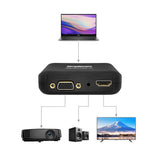 Simplecom DA326 USB 3.0 Multi-Display Adapter with HDMI, VGA, and 3.5mm Audio Output - Full HD 1080p