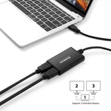 USB 3.0 Dual HDMI Display Adapter for Extended Dual Screens