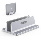 Adjustable Aluminum Laptop Stand for MacBook & Tablets by CHOETECH H038 - Low Angle