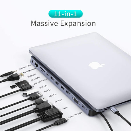 CHOETECH USB-C 11-in-1 Multiport Hub Adapter