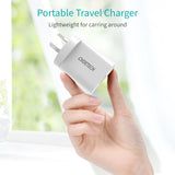 CHOETECH Q5003 18W Fast Charge USB-C Quick Charger (White)