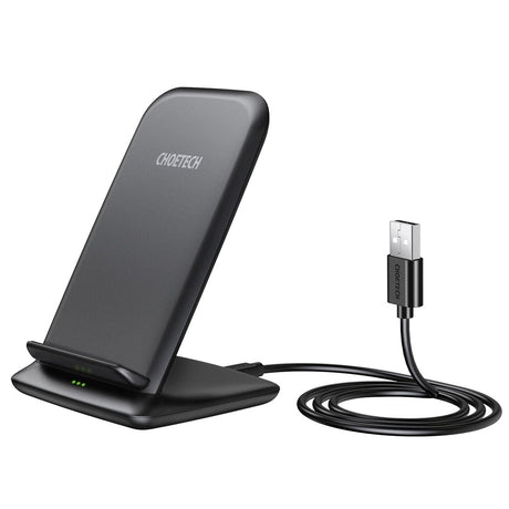 Choetech T555-S 10W Qi Wireless Charging Stand with Dual Coils