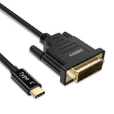 CHOETECH 1.8m USB-C to DVI Cable (4K@30Hz) - Thunderbolt 3 Compatible