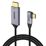 Choetech XCH-1803 4K@60Hz USB C to HDMI Braided Cable - Plug and Play Solution