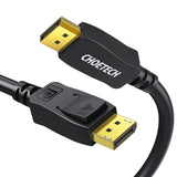 CHOETECH 2M DisplayPort Cable - 8K 60Hz High-Speed Connection