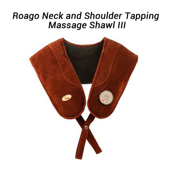 Rocago Deep Tissue Tapping Massage Shawl III for Neck and Shoulders