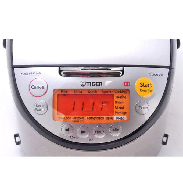 TIGER 10-Cup Induction Heating Rice Cooker with Ceramic Pot (Made in Japan) JKT-S18A