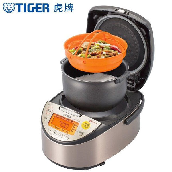 TIGER 10-Cup Induction Heating Rice Cooker with Ceramic Pot (Made in Japan) JKT-S18A