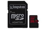 KINGSTON Canvas React 32GB MicroSD Card - 100MB/s Read, 70MB/s Write with SD Adapter