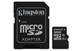 KINGSTON Canvas Select 32GB MicroSD Card with SD Adapter - 80MB/s Read Speed for HD Filming and High-Resolution Photos