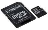 KINGSTON Canvas Select 32GB MicroSD Card with SD Adapter - 80MB/s Read Speed for HD Filming and High-Resolution Photos