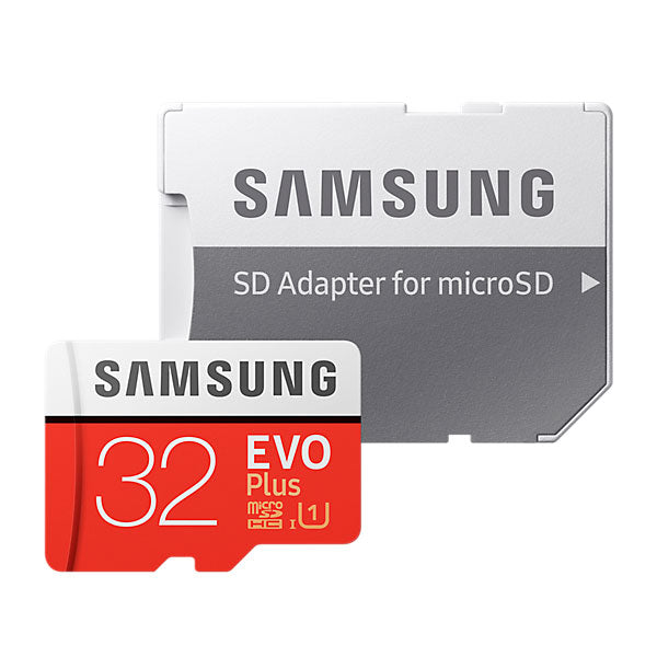 SAMSUNG 32GB UHS-I Plus EVO CLASS 10 U1 Memory Card - 95MB/s Read Speed Without Adapter