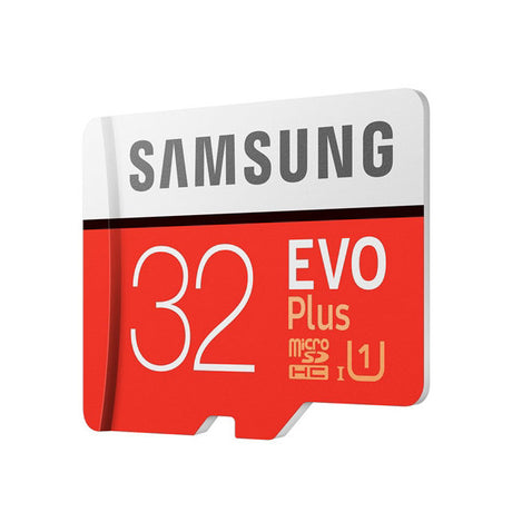 SAMSUNG 32GB UHS-I Plus EVO CLASS 10 U1 MicroSD Card (No Adaptor) - 95MB/s Read, 20MB/s Write Speed