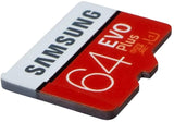 SAMSUNG EVO PLUS 64GB MicroSD Card with Adapter - UHS-1, CL10, 4K Ready