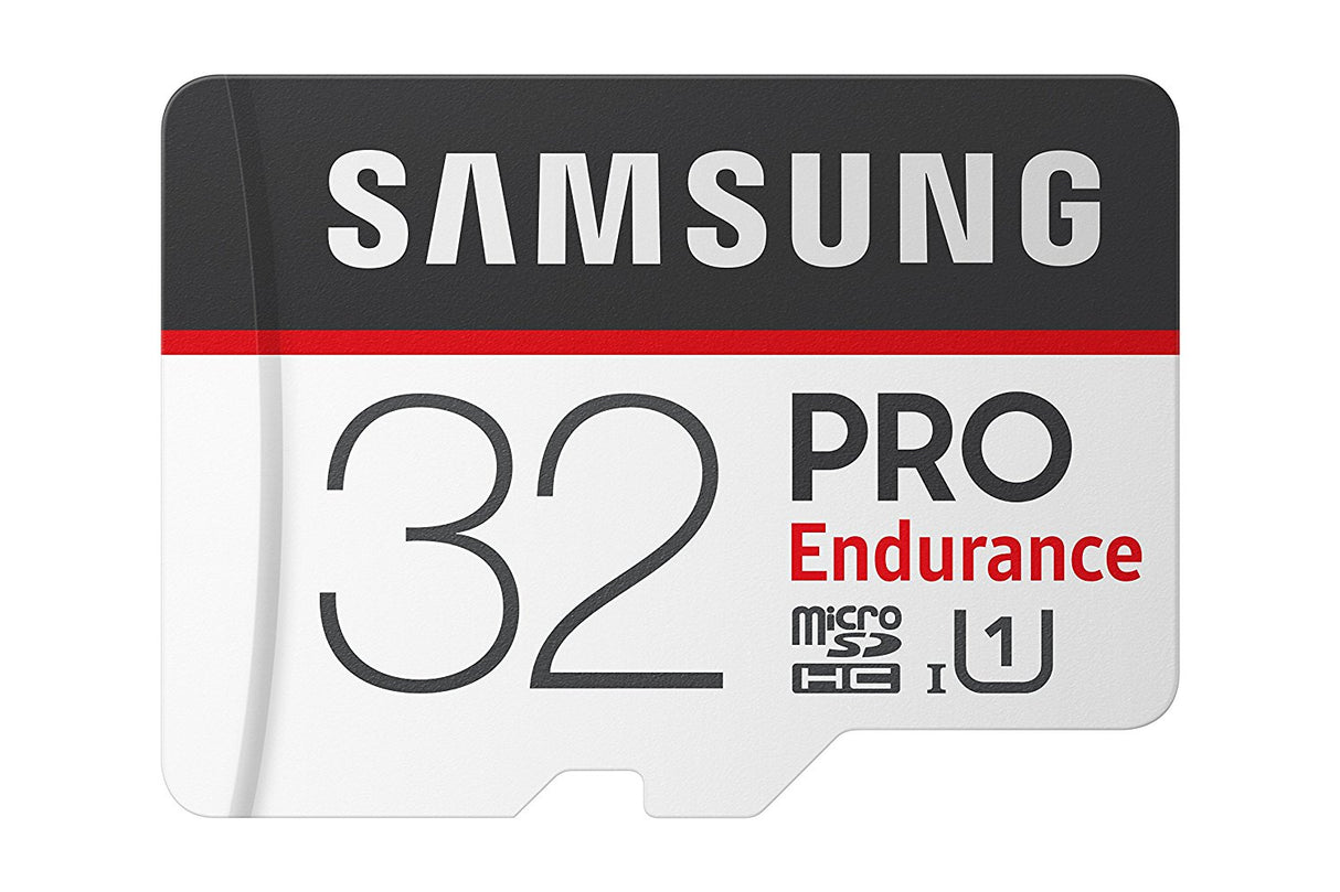 SAMSUNG PRO ENDURANCE 32GB UHS-I MicroSD Card with SD Adapter for Video Monitoring