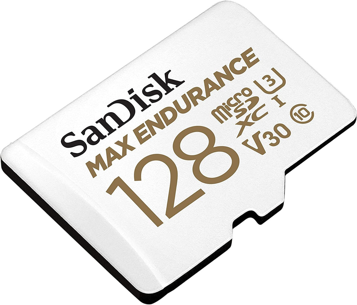 SanDisk MAX ENDURANCE 128GB MicroSDXC Card for Continuous Recording - UHS-I C10 U3 V30, 100MB/s Read Speed with SD Adapter