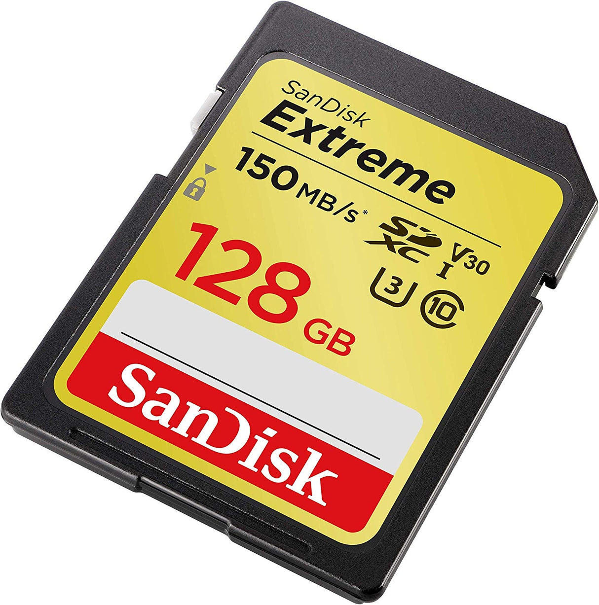 SanDisk 128GB Extreme SDXC UHS-I Memory Card - 150MB/s Read, 70MB/s Write, 4K UHD Ready