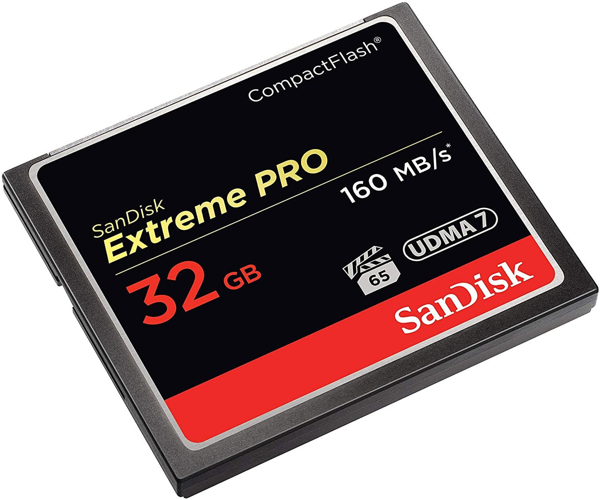 SanDisk Extreme PRO 32GB CompactFlash Card - 160MB/s High-Speed Memory for 4K Video