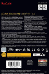 SanDisk Extreme Pro 512GB SDXC UHS-I Card for 4K Video and Burst Photography