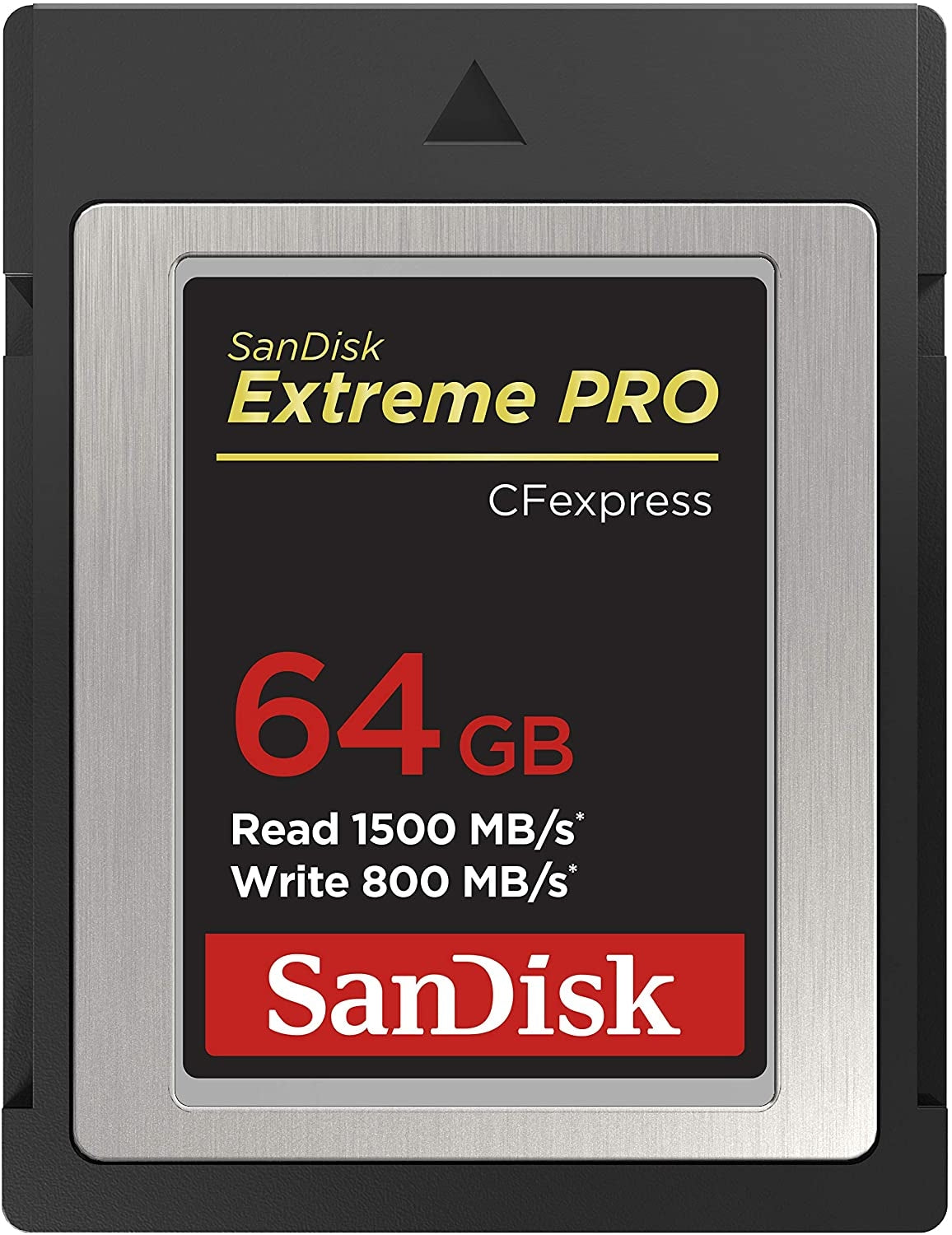 SanDisk 64GB Extreme PRO CFexpress Type B Card - High-Speed Performance for 4K Video Capture