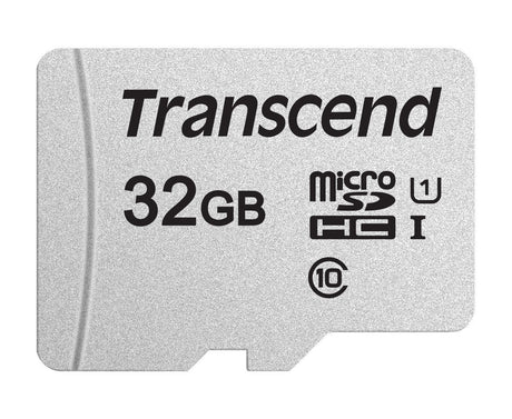 Transcend 32GB UHS-I U1 microSD Card - Fast and Reliable Storage for Mobile Applications (No Adapter Included)