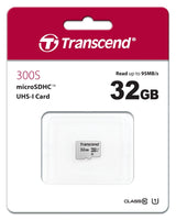 Transcend 32GB UHS-I U1 microSD Card (No Adapter) - Fast Mobile App Storage Solution