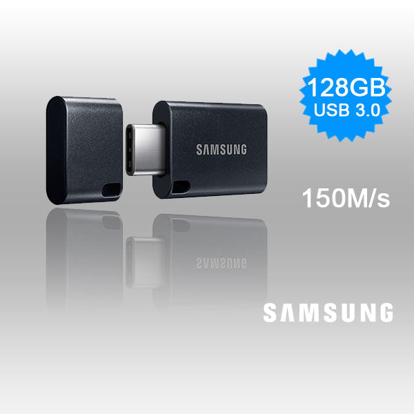 SAMSUNG 128GB Type-C USB 3.1 Flash Drive with 150MB/s Transfer Speed