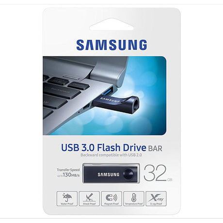 SAMSUNG 32GB BAR USB 3.0 Flash Drive with 130MB/s Speed