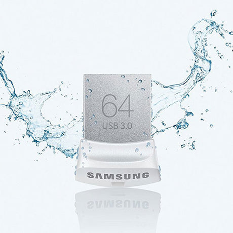 SAMSUNG 64GB USB 3.0 FIT Flash Drive - Ultra-Compact with 130MB/s Speed